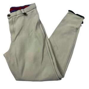 Devon-Aire Concour Elite USPC Horse Riding Breeches Cream Size 30R - 0034